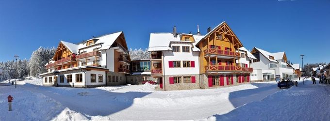 Hotel Bolfenk. Immerso nei boschi sempreverdi, il Bolfenk Wellness Hotel & Apartments è un albergo in stile chalet che offre sistemazioni spaziose e luminose, e varie strutture ricreative, sportive e per il business.