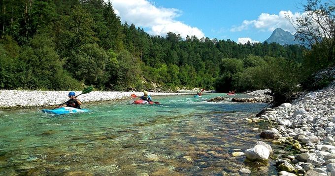 fiume isonzo kayak