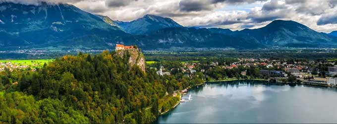 lago di bled castello