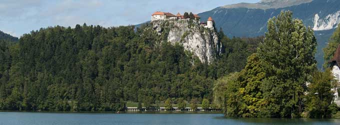 castello sul lago di bled