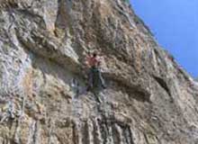 Free climbing a Osp