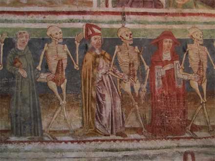 hrastovlje danza della morte affresco nella chiesa