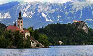 castello lago di bled 