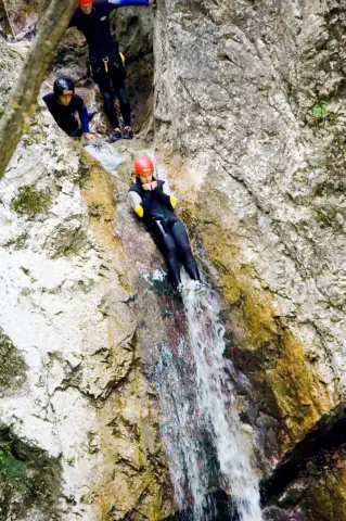 canyoning Slovenia