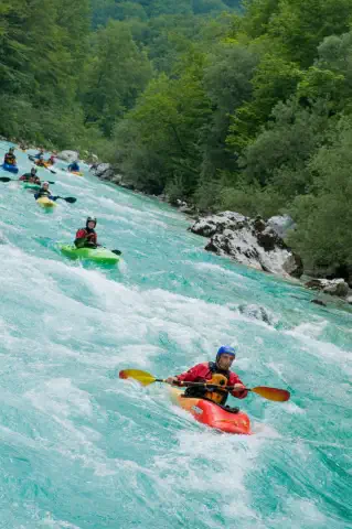 kayak Soča