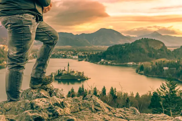 trekking breve e panoramico sul Lago di Bled