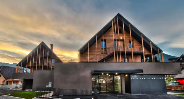 Hotel Sanje ob Soči. Ideale per: sport e fotografia naturalistica