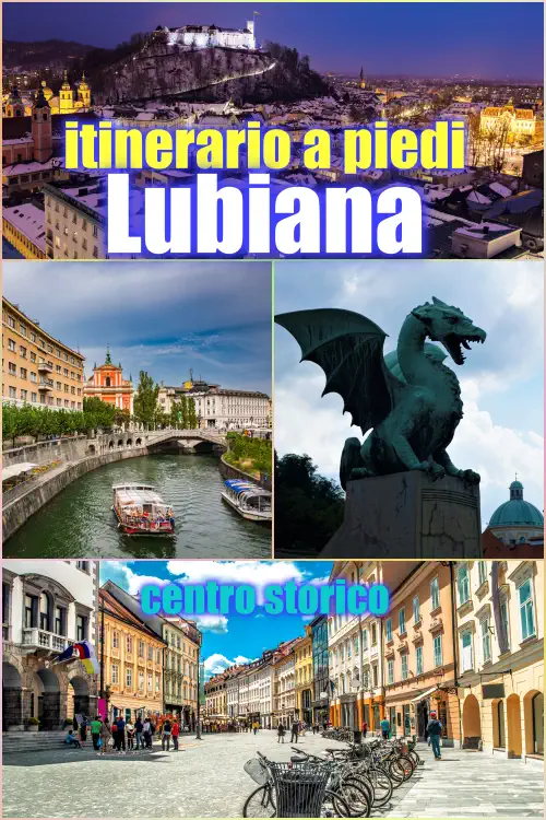 centro storico Visita guidata in italiano Lubiana